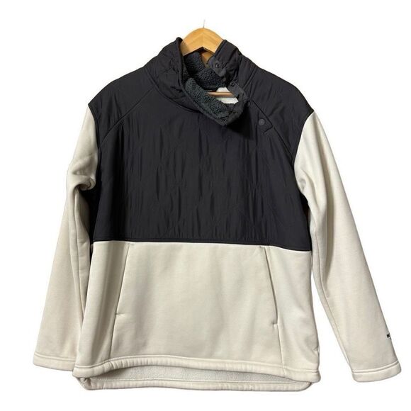 The North Face Women’s Rosie Sherpa Po Jacket Pullover Grey - Picture 2 of 15